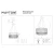 Lampa kryształowa wisząca HAIL MOD097PL-08CH - Maytoni