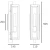 Kinkiet DOVER W01088BK - Cosmo Light