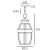 Lampa wisząca WHITLEY P01064AU - Cosmo Light