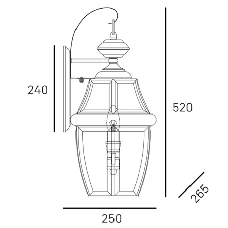 Kinkiet WHITLEY W02071AU - Cosmo Light
