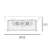 Plafon WARWICK C03323BR - Cosmo Light