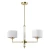 Lampa wisząca SUTTON P02838BR-WH - Cosmo Light