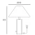 Lampa stołowa ORLEANS T01487BR-WH - Cosmo Light