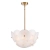 Lampa wisząca mosiężna szklana 6-punktowa P06255BR z serii ARDEN - Cosmo Light