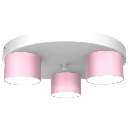 Lampa sufitowa DIXIE Pink-White  3xGX53 MLP7556-Milagro