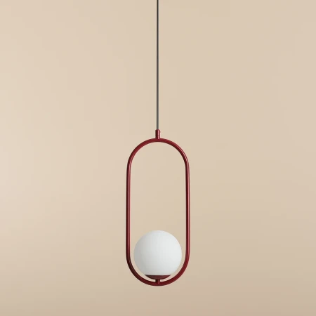 Lampa wisząca RIVA RED WINE 1086G15 - Aldex