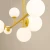 Lampa wisząca DIONE 6 MUSTARD 1092K14 - Aldex