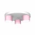 Lampa sufitowa DIXIE Pink-White  3xGX53 MLP7556-Milagro
