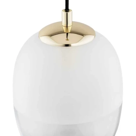 Lampa wisząca designerska BALTIMORE 4675 szkło i mosiądz - Argon