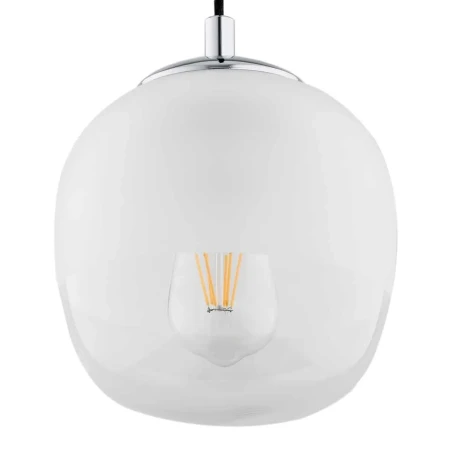 Lampa wisząca nowoczesna BALTIMORE 4676 szkło i chrom - Argon