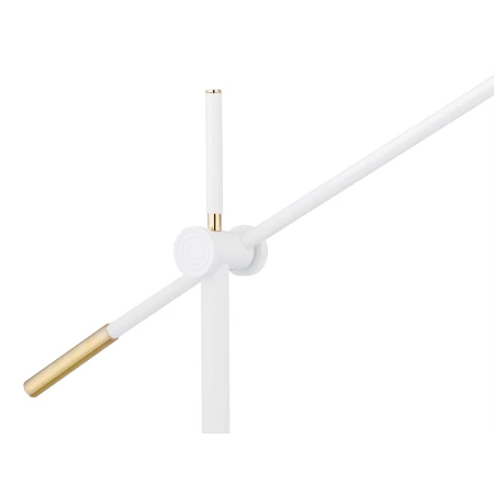 Lampa podłogowa biała DETROIT 4734 - Argon