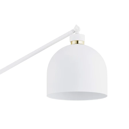 Lampa podłogowa biała DETROIT 4734 - Argon