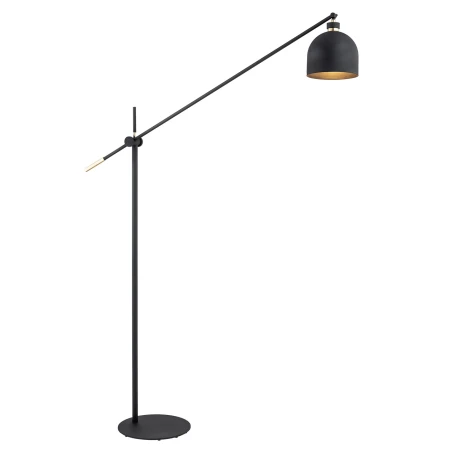 Lampa podłogowa czarna DETROIT 4735 - Argon