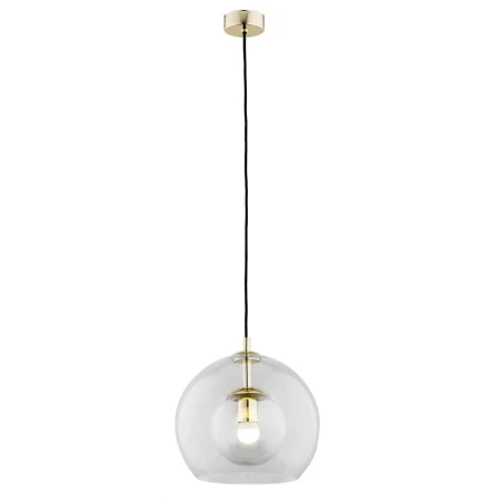 Lampa wisząca nowoczesna DOVER 4674 szkło i mosiądz - Argon