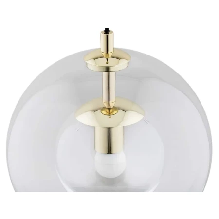 Lampa wisząca nowoczesna DOVER 4674 szkło i mosiądz - Argon
