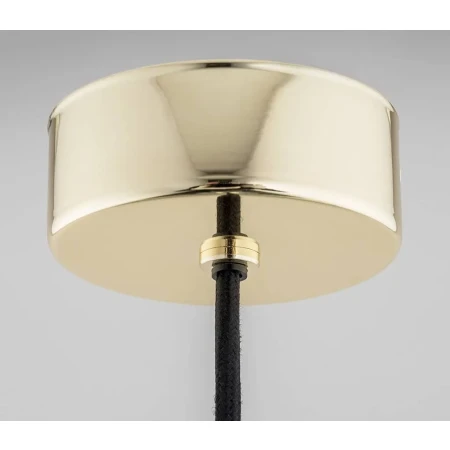 Lampa wisząca nowoczesna DOVER 4674 szkło i mosiądz - Argon