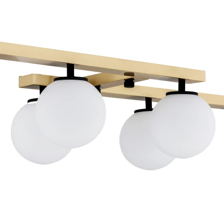Oprawa sufitowa FREEMONT 2544 złota listwa 6xE14 - Argon