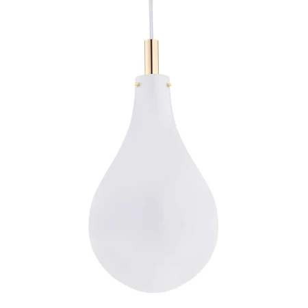 Lampa wisząca klasyczna OAKLAND 4696 biel i złoto - Argon