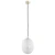 Lampa wisząca designerska BALTIMORE 4675 szkło i mosiądz - Argon
