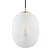 Lampa wisząca designerska BALTIMORE 4675 szkło i mosiądz - Argon