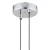 Lampa wisząca nowoczesna BUFFALO 4678 szkło i chrom - Argon