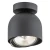 Oprawa sufitowa reflektor GARLAND 4711 czarny - Argon