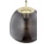 Lampa wisząca nowoczesna GLEN 4677 ciemne szkło - Argon