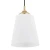 Lampa wisząca klasyczna JACKSON 4698 biel i złoto - Argon
