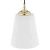 Lampa wisząca klasyczna JACKSON 4698 biel i złoto - Argon