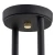 Lampa wisząca nowoczesna MORITZ 1739 złoto czerń biel - Argon