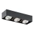 Oprawa sufitowa RODOS PLUS 6118 GU10x3 czarna - Argon