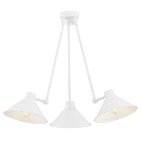Lampa nad stół loft wisząca ALTEA 1451 biała regulowana  – Argon