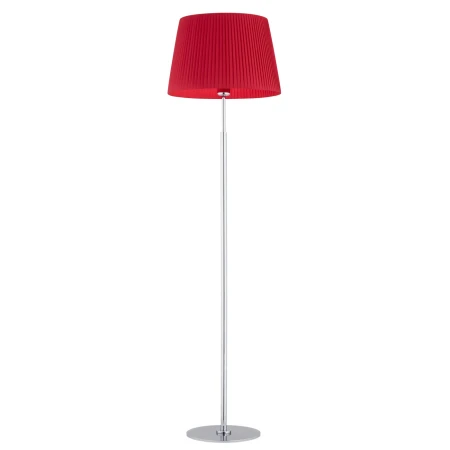 Lampa podłogowa z czerwonym abażurem ASTI 3848 - Argon