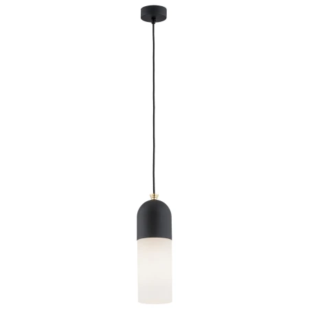Lampa wisząca nowoczesna szklana BURGOS 4213 czarna - Argon
