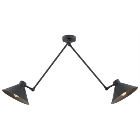 Lampa loft wisząca ALTEA 862 czarna regulowana  – Argon