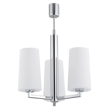 Żyrandol nowoczesny CAMELOT 1224 biel i chrom – Argon