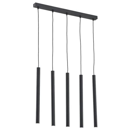 Lampa wisząca nowoczesna ETNA PLUS 2137 czarne rurki - Argon