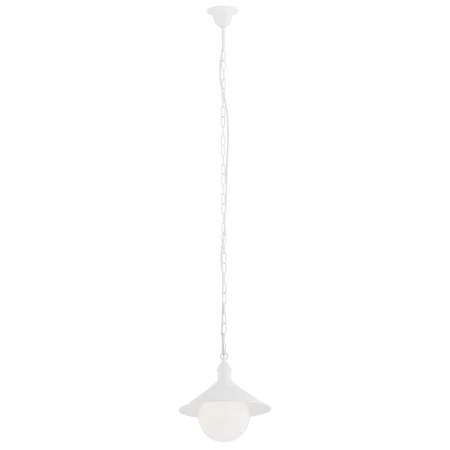 Lampa loft wisząca ERBA BIS 3296 ogrodowa  biała - Argon