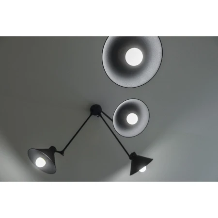 Lampa nad stół loft wisząca ALTEA 1452  czarna regulowana  – Argon