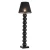 Lampa podłogowa FUDŻI 3658 ekskluzywna czarna  - Argon