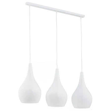 Lampa nad stół wisząca nowoczesna SANTANA 1408 na listwie biała – Argon