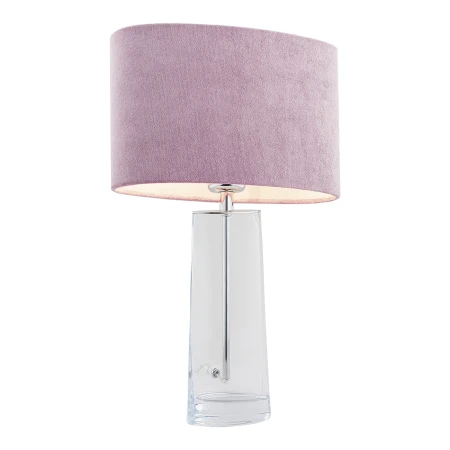 Lampa stołowa szklana PRATO 3841 różowa - Argon