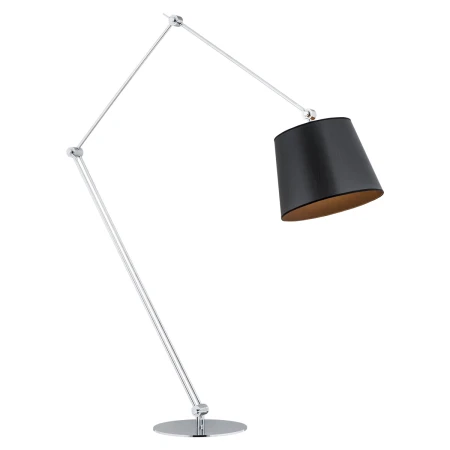 Lampa podłogowa czarna ZAKYNTOS BIS 3952 - Argon