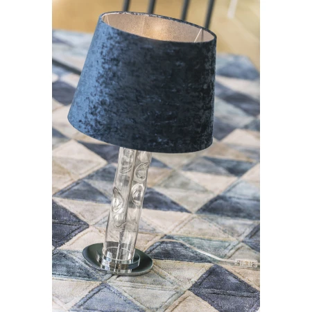 Lampa stołowa szklana granatowy NANCY 3843 - Argon