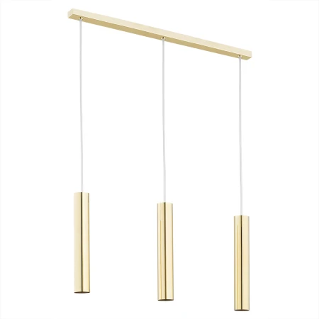 Lampa nad stół wisząca nowoczesna GOMERA 1443 złota rurka – Argon