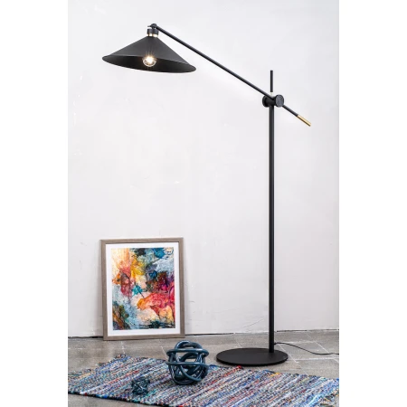 Lampa stojąca czarna NASHVILLE 4732 - Argon