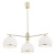 Lampa nad stół stylowa wisząca MARBELLA 1488 glamour szklany złoty - Argon
