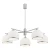 Lampa wisząca żyrandol MARBELLA 2087 glamour szklany - Argon