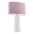 Lampa stołowa szklana PRATO 3841 różowa - Argon