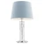Lampa stołowa szklana niebieski NANCY 3844 - Argon